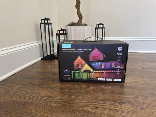 Govee H705E Permanent Outdoor Lights 2 - 100ft 72 LED Lights - black Version - Picture 2 of 3