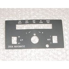 Cessna / ARC 200A Navomatic Autopilot Faceplate Decal
