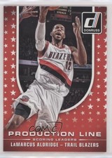 2014-15 Panini Donruss Production Line Scoring LaMarcus Aldridge #8 0nj5