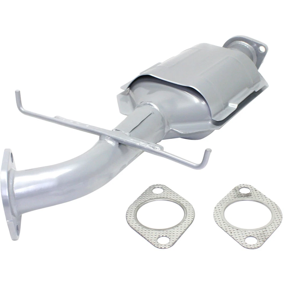 Rear Catalytic Converter For 02-05 Kia Sedona 3.5L Aluminized Steel With Gasket - Image 2 of 4