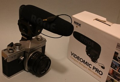 Rode VideoMic Pro  Kamera-Richtmikrofon  - Schwarz