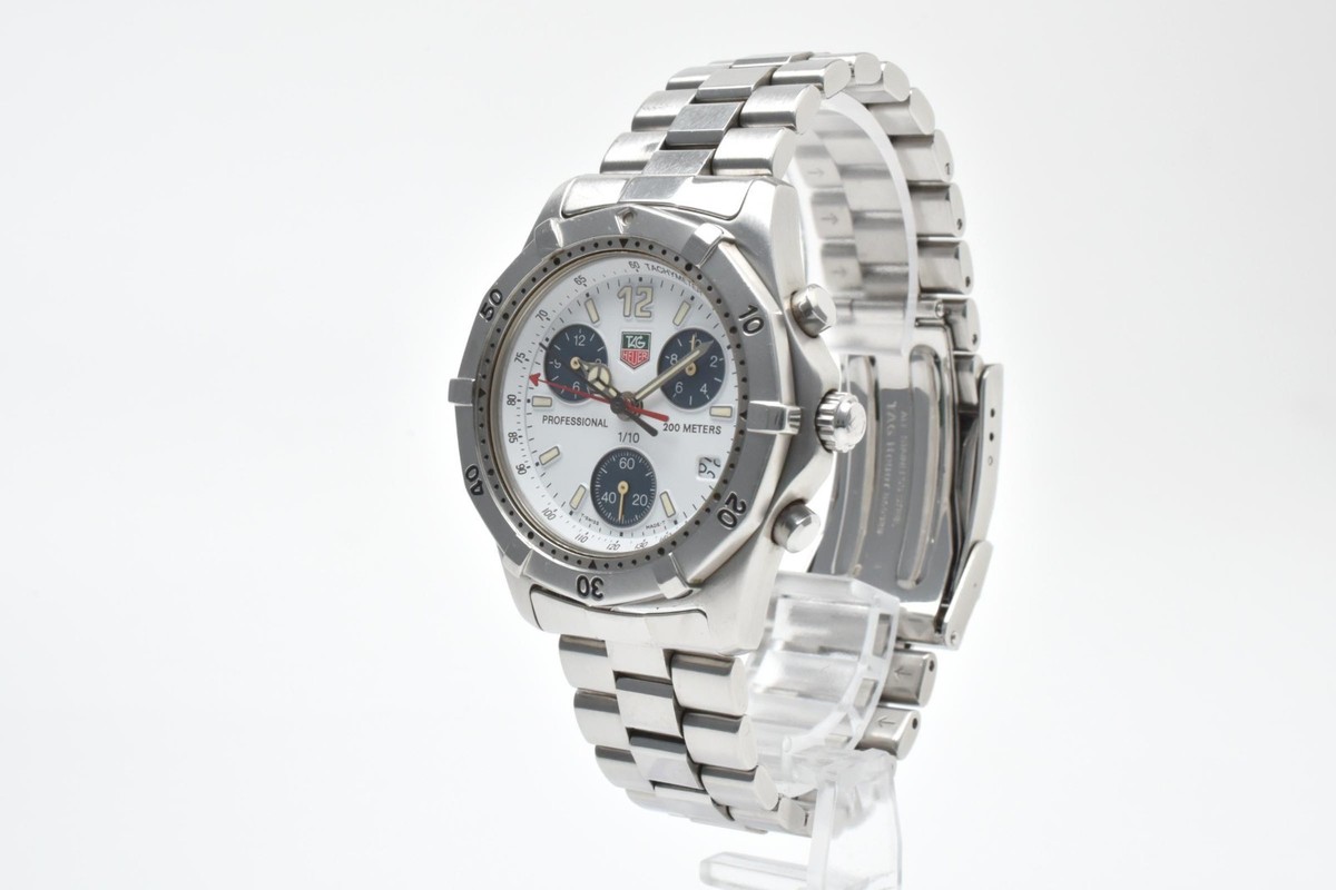 TAG Heuer Professional CK1111 2000 Chronograph Quartz Men's Watch