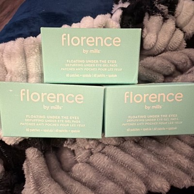 3 florence by mills Floating Under the Eyes Depuffing Gel Pads 60 + Spatula
