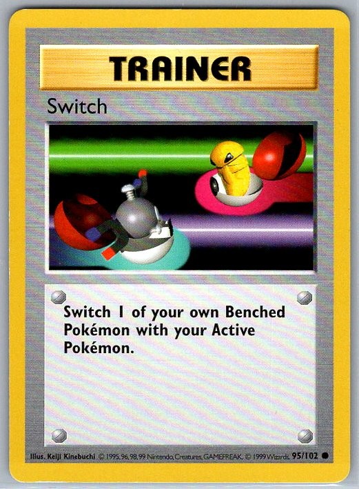 Switch 095/102 Common Base Set (Shadowless) LP