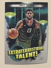 2023-24 Topps Cosmic Chrome - Extraterrestrial Talent Paul George #ET-15