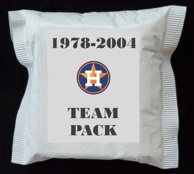 HOUSTON ASTROS PACK 1978-2004 Inserts Parallels Stars RCs & Prospects  L K!