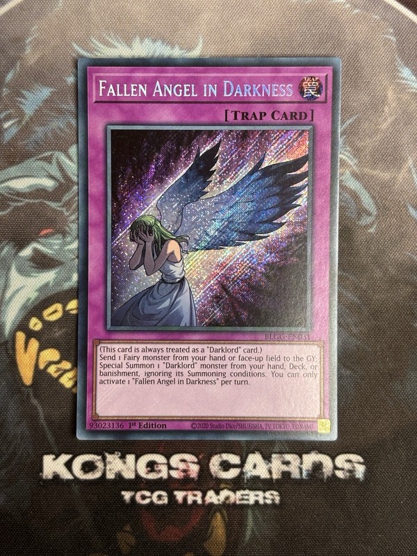 BLGG-EN031 Fallen Angel in Darkness	Secret Rare Yu-Gi-Oh!