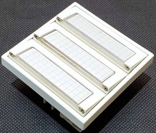 Siedle 3-fach Klingeltaster, Tastenmodul TM 511-03 W, weiß, geprüft,