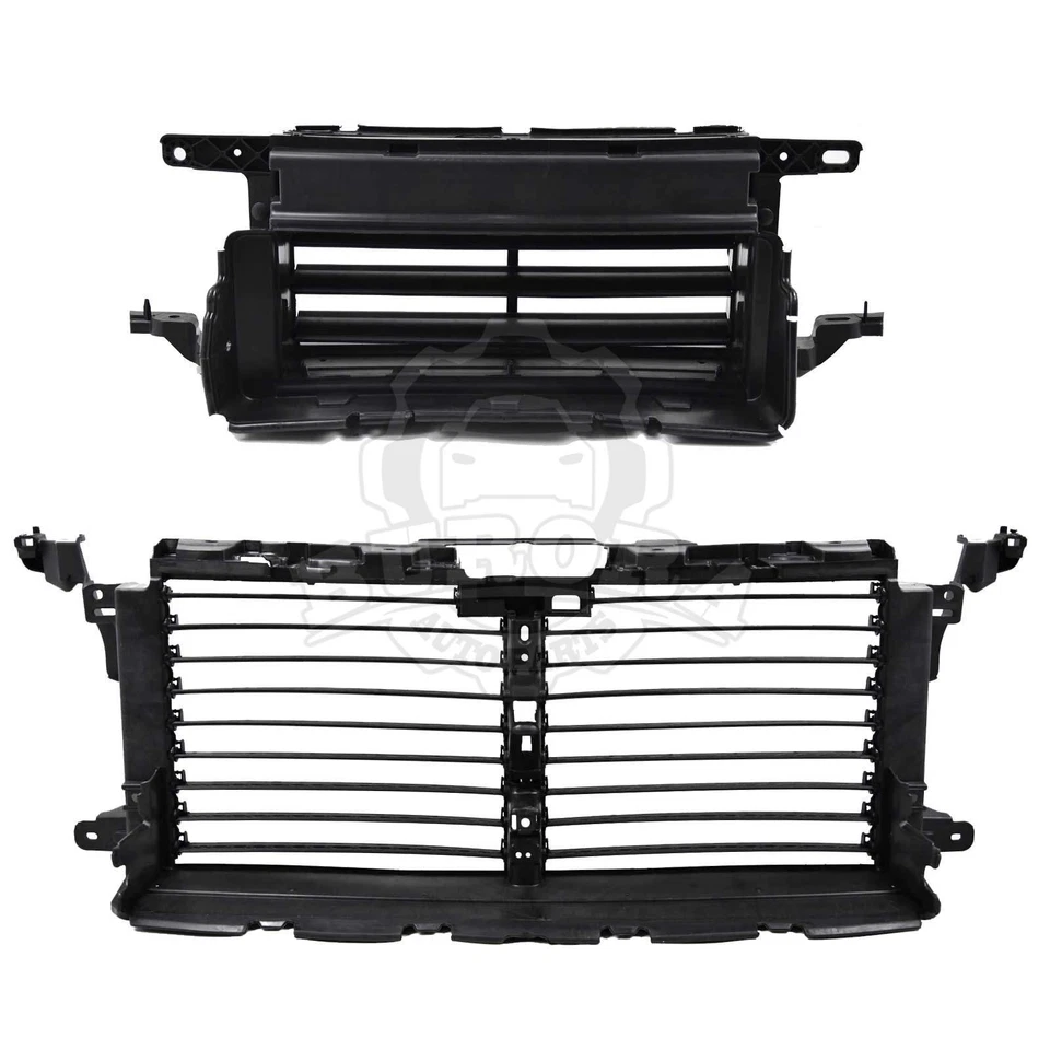 Para Ford Expedition 2018-2024 Rejilla admisión de aire superior inferior radiador obturador EE. UU. Foto 3 de 4
