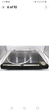 Pioneer PL-L1000 Quartz Lock Tangential Tracking Turntable Black 33/45RPM
