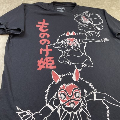 Vintage Princess Mononoke x Studio Ghibli T-Shirt Y2K Anime 