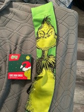 The Grinch Green Kneehigh Socks NWT