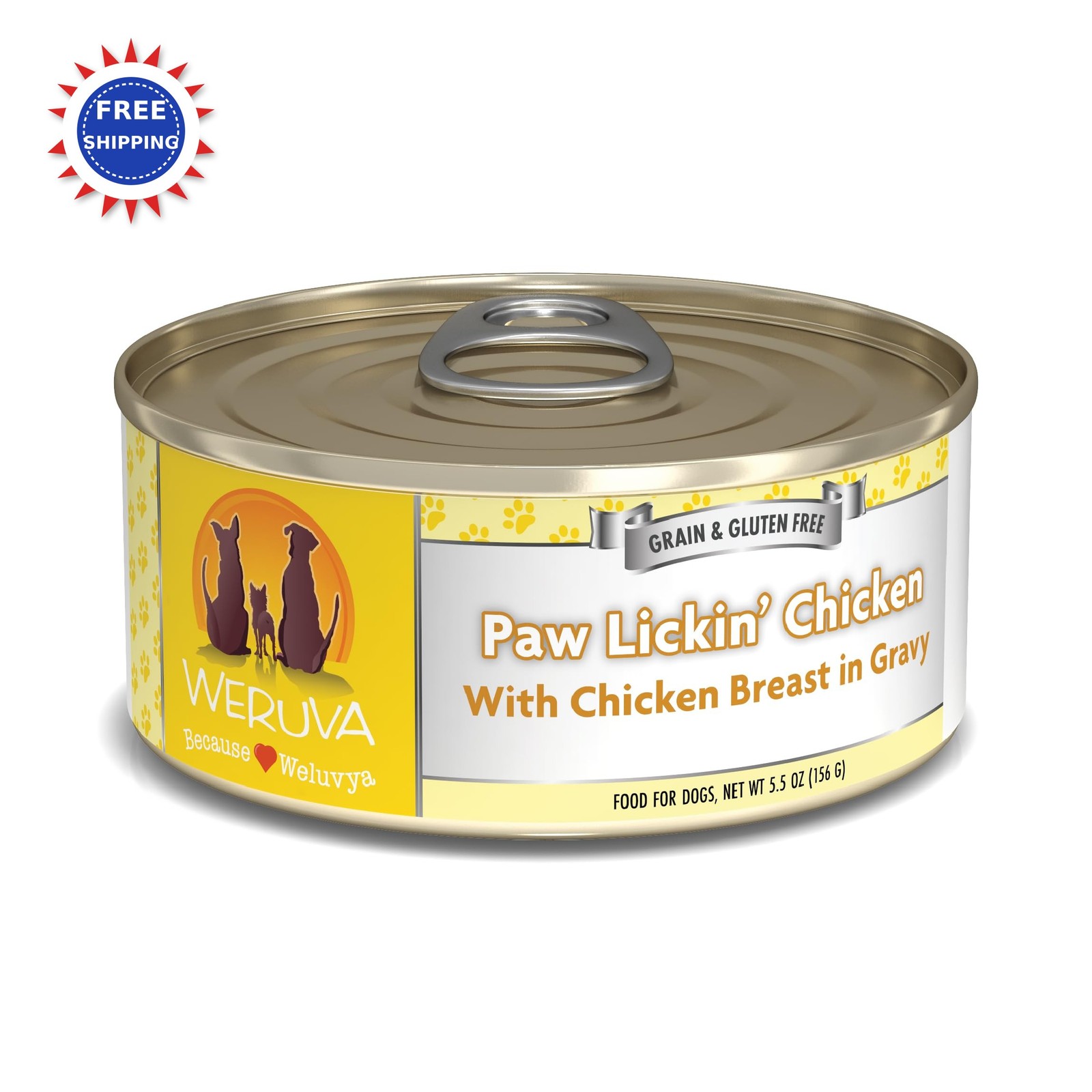 Cans Weruva Classic Paw Lickin Chicken 5oz 24 Pack Breast Gr