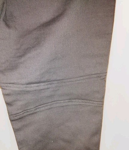 Gray Stretch Jeans Mens 38x30 Skinny MOTO Denim Straight Leg High Rise HYPE NEW - Picture 8 of 10