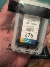 Genuine Canon CL-276 Color Fine Ink Cartridge - New - Open Box