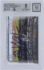 C.C. Sabathia New York Yankees Signed 2019 Topps Update US5 BAS 9/10 Card w/Insc