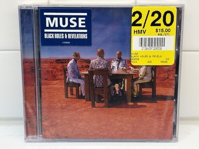 Muse - Black Holes & Revelations CD 2006 Warner Brand New Sealed Fast Shipping