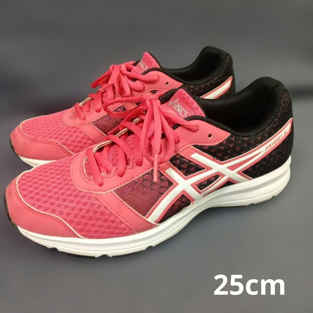 Asics Patriot8 Women's Training Shoes US8 Pink/Black Near Mint