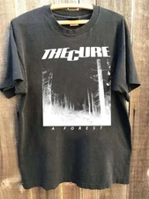 The Cure A Forest Vintage T Shirt Charcoal, The Cure Band AN46553