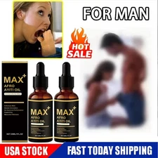 Max+ Afro Ayiti Oil Herbal Oil for Man Enhances Male Boosts Circulation USA