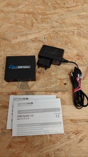 Speaka Professional HDV 812 1X2 HDMI Splitter (PM70)