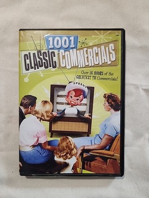 1001 Classic Commercials   3-DVD Set   Retro TV Ads Collection   BRAND NEW SEALE