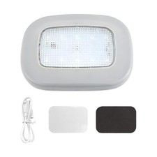 Magnetic Dome Light for Car, Car Interior Portable Magnetic Ceiling Roof Gray