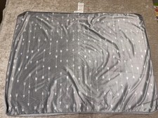 Cloud Island Circo Target Arrows Baby Blanket Gray White Sherpa
