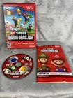 New Super Mario Bros. Wii Nintendo Wii (2009) Complete with Manual