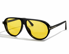 Tom Ford Marcus Sunglasses TF1023 Havana/Yellow New