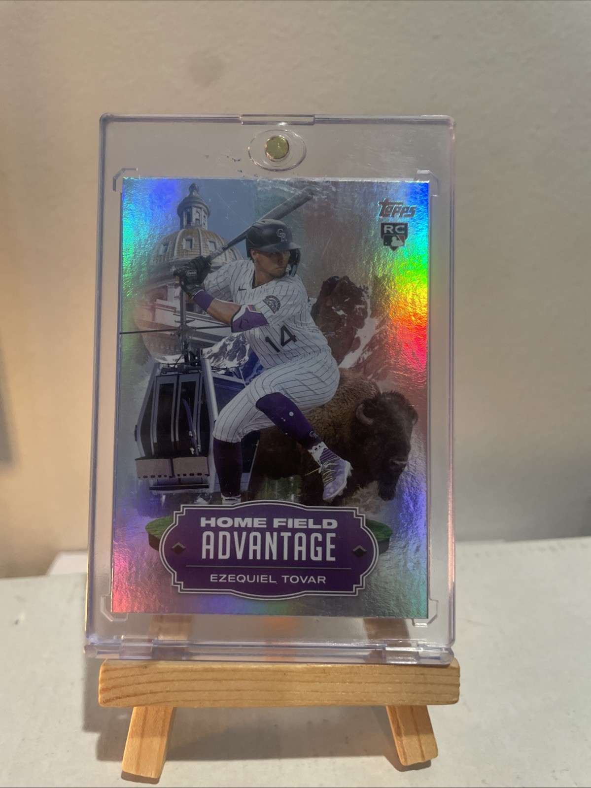 2023 Topps Update Series - Home Field Advantage Ezequiel Tovar #HA-22 (RC)