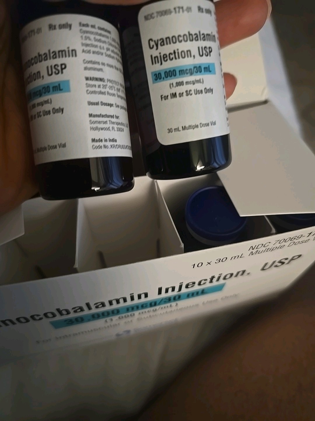 B12 Vials 30ml shots