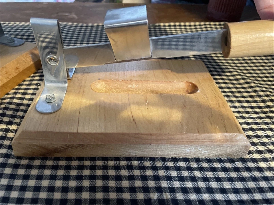 Almeja Shucker vintage, acero inoxidable, juego de 2 Foto 2 de 3