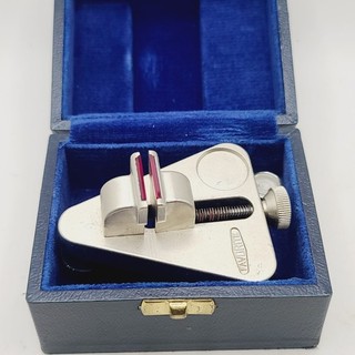 Vintage FAVORITE Watchmaker’s Balance Poising Tool with Ruby Jaws & Original