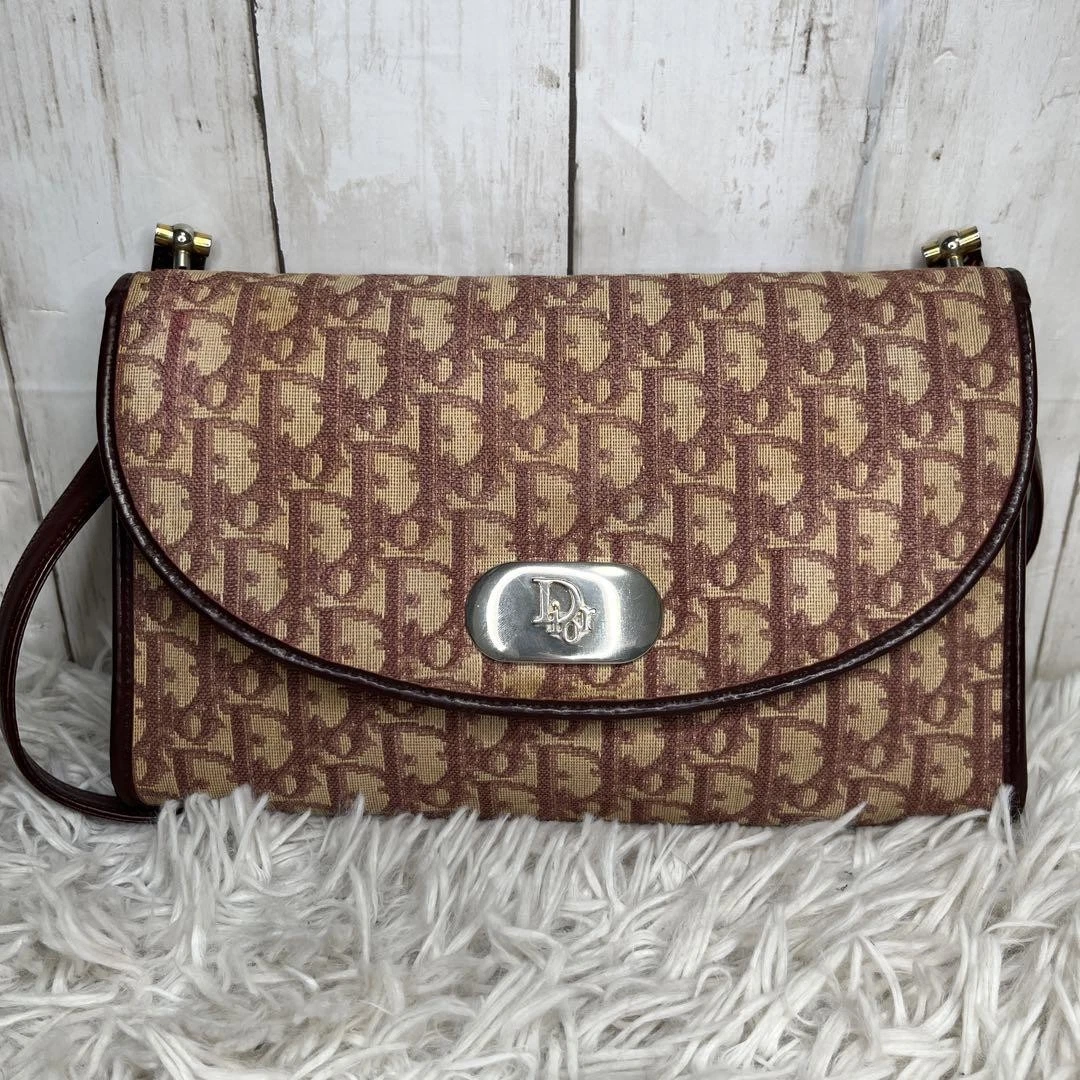 Sac à bandoulière Christian Dior 2 voies logo trotteur