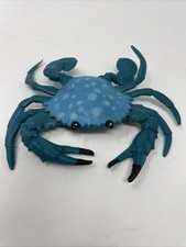 Sea Animal Figures Toy Crab Plastic Ocean Animal Figurine Realistic Animal Toy