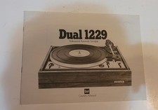 Dual 1229 Professional Automatic Turnable Owners Manual