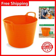 42L Flexi Tub - Heavy Duty Garden Storage Bucket with Easy Carry Handles
