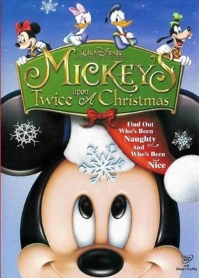 MICKEYS TWICE UPON A CHRISTMAS (DVD) VG Disc + Cover Art - NO CASE
