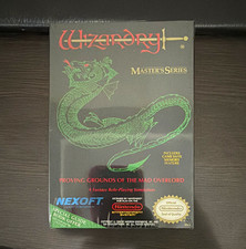 Nexoft Wizardry Proving Grounds Mad Overlord Nintendo NES NTSC-U/C 1990