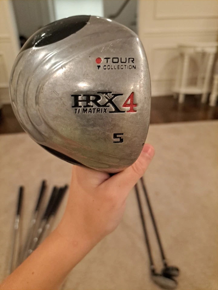 Juego de 10 diestros Hrx4 Tour Collection Ti Matrix 2 conductores 2 híbridos 6 cuñas Foto 4 de 4