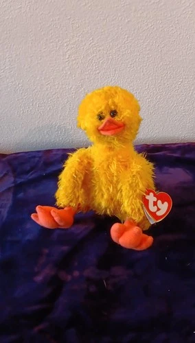 Ty Beanie Baby "Bonnie"  Easter Chick Attic Treasures Jointed 9" Vintage 1993