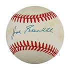 Joe Sewell New York Yankees Autographed OAL Baseball JSA COA