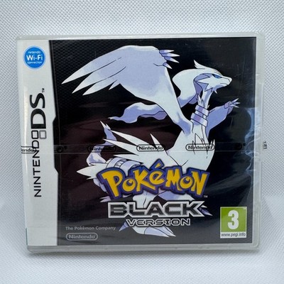 Pokemon Schwarze Version Nintendo DS UK PAL Original Neu Und Sealed - F
