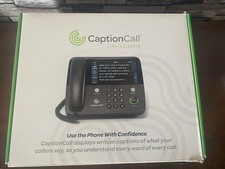 Caption Call Phone 67TB Brand New Open Box Hearing Impaired Read Words on Screen