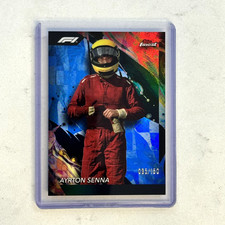 2024 Topps Finest Formula 1 - Rare Ayrton Senna #279 Blue