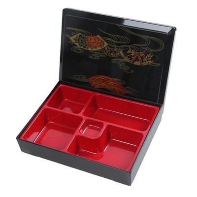 Japanische Bento-Box Mit Deckel, Traditionelle Bento-Box Für Restaurant, Büro,