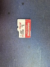 Gigastone Gaming Plus Micro SD 1TB SDXC Memory Card A1 (3) V30 W/ Adapter 