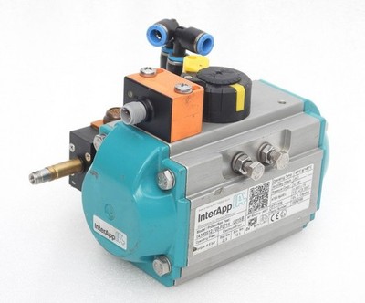 INTERAPP IA MODEL IA100S12.F05-F0714 ONE WAY BALL VALVE MAX PRESSURE 8 BAR