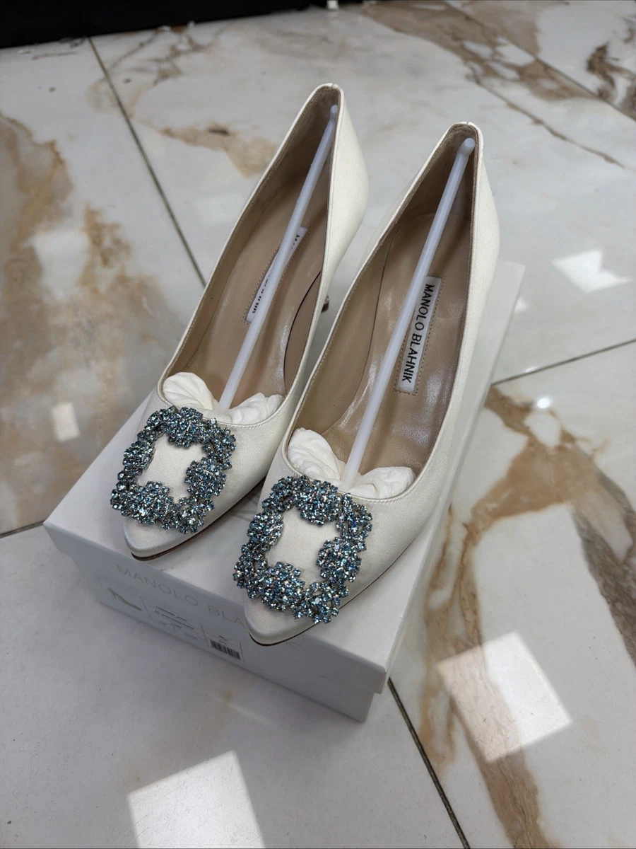 Manolo Blahnik Hangisi Heels for Women for sale | eBay